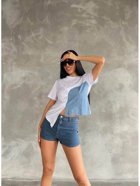 Yummi Kot Detay Tshirtler 