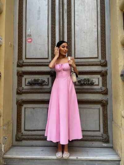 Glee Askılı Midi Elbiseler Glee Askılı Midi Elbiseler