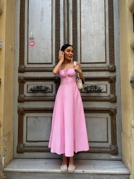 Glee Askılı Midi Elbiseler Glee Askılı Midi Elbiseler