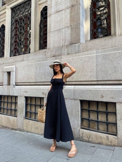 Glee Askılı Midi Elbiseler Glee Askılı Midi Elbiseler