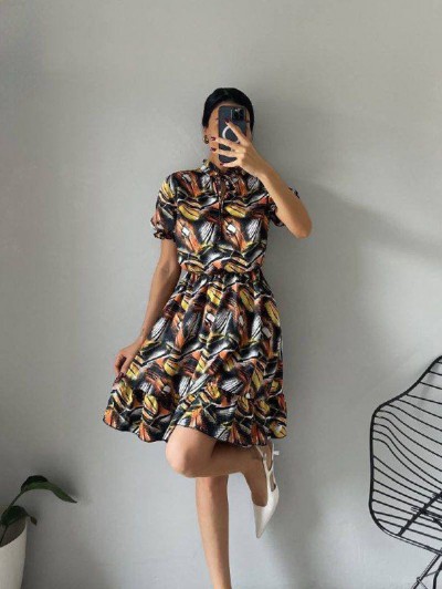 Renkli Gcc Marka Elbise Renkli Gcc Marka Elbise