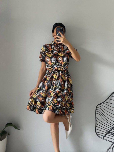 Renkli Gcc Marka Elbise Renkli Gcc Marka Elbise