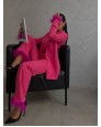 Pembe Tassel Püsküllü Takım Pembe Tassel Püsküllü Takım