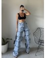 Star Tasarım Mavi Kot Pantolon