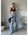 Star Tasarım Mavi Kot Pantolon