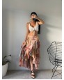 Nili Vintage Renkli Etek