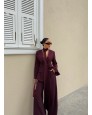 Prestige Şallı Blazer Ceket Palazzo Pantolon Takım Prestige Şallı Blazer Ceket Palazzo Pantolon Takım